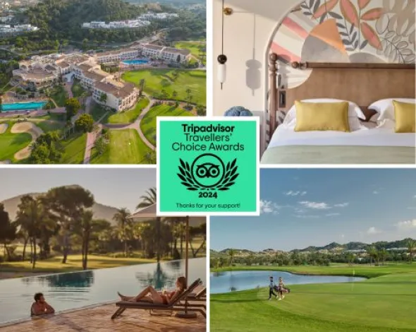 TripAdvisor Travelers' Choice Awards 2024 - Grand Hyatt La Manga Club Golf & Spa