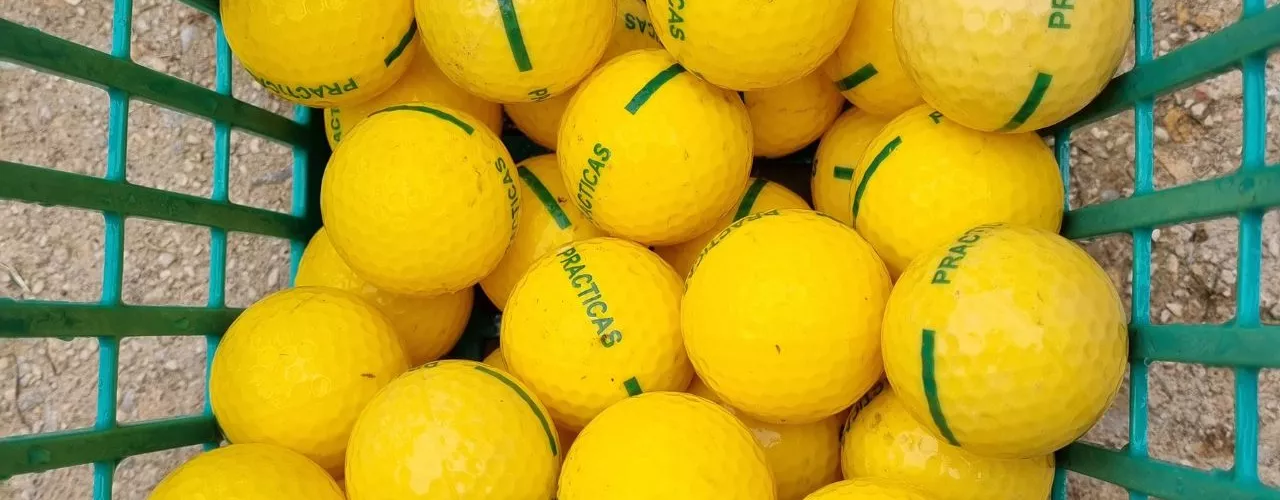 New practice balls 